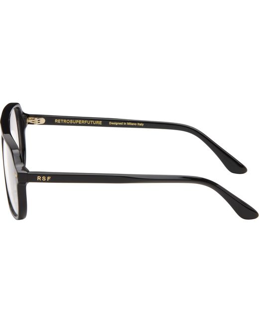 Retrosuperfuture Black Numero 152 Glasses for men