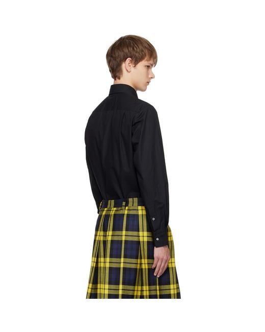 Vivienne Westwood Black Tuxedo Shirt for men