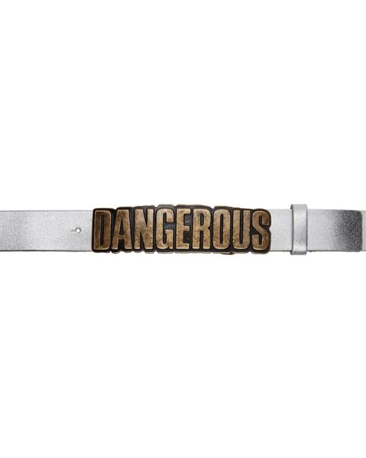 ERL Dangerous Leather Belt in Brown | SVD USA