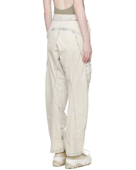 Hyein Seo White Utility Trousers