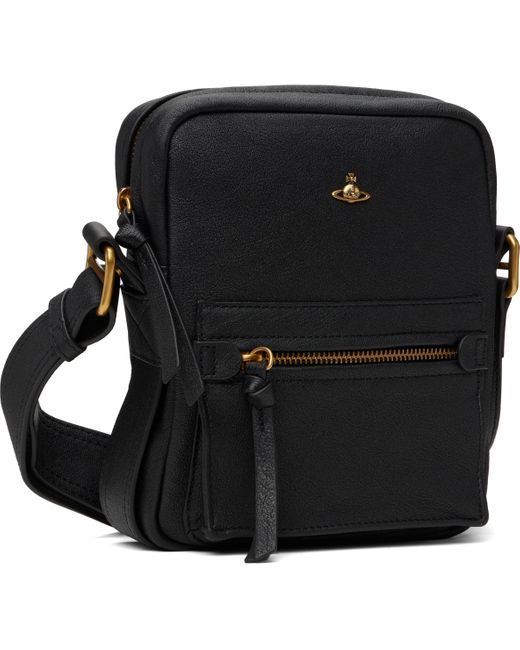 メンズ Vivienne Westwood ブラック スモール Jackson クロスボディ サッチェル Black