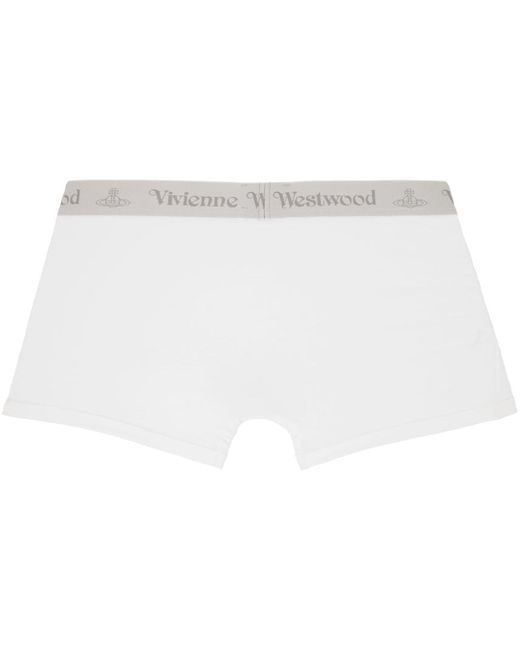 Vivienne Westwood Black Three-pack Multicolor Boxers for men