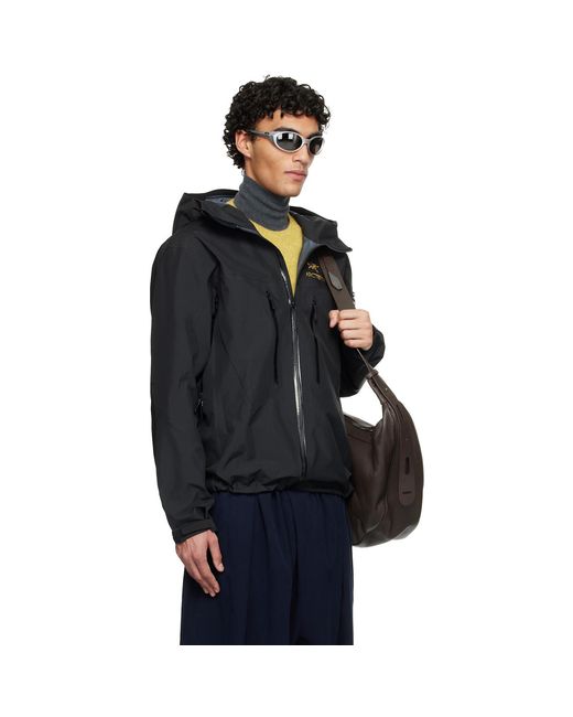 Arc'teryx Black Alpha Sv Jacket for men