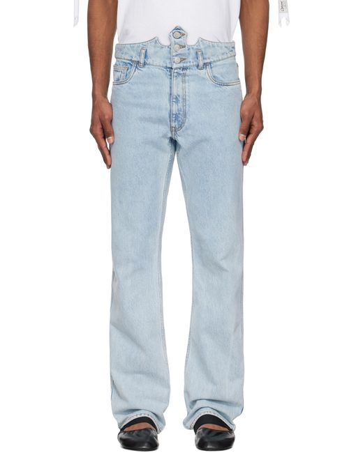 Coperni Blue Disney Crown Jeans for men