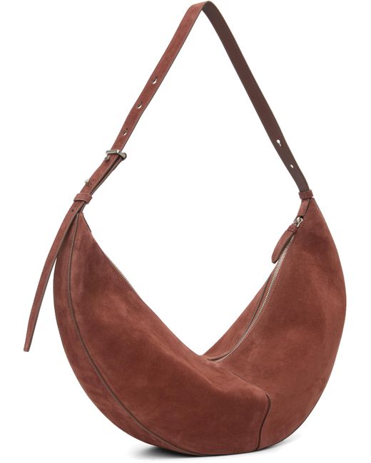 Sac Souple Brun En Suède À Bandoulière Réglable Proenza Schouler en coloris Brown