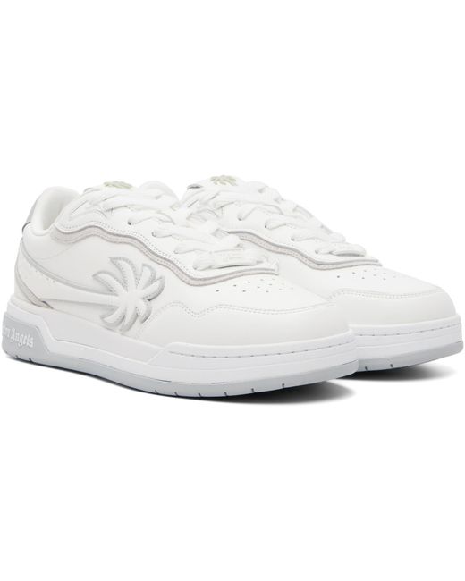 Palm Angels White Palm Tennis Sneakers for men