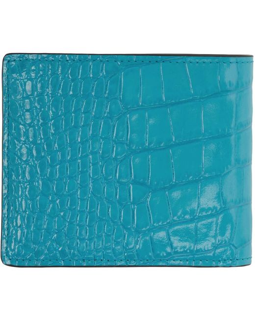 Versace Blue Medusa biggie Wallet for men
