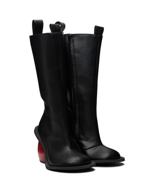 Yume Yume Black Love Tall Boots