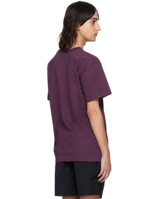 The North Face Purple Evolution T-shirt for men