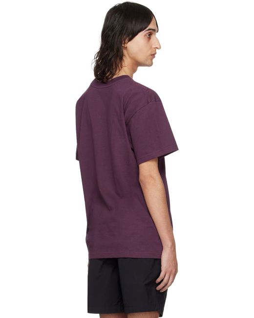 T-shirt evolution mauve The North Face pour homme en coloris Purple