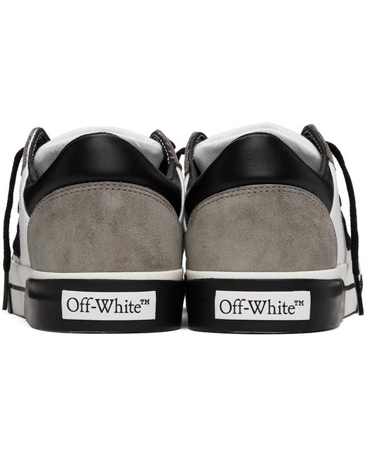 メンズ Off-White c/o Virgil Abloh Off- ホワイト&グレー New バルカナイズ ローカットスニーカー Black