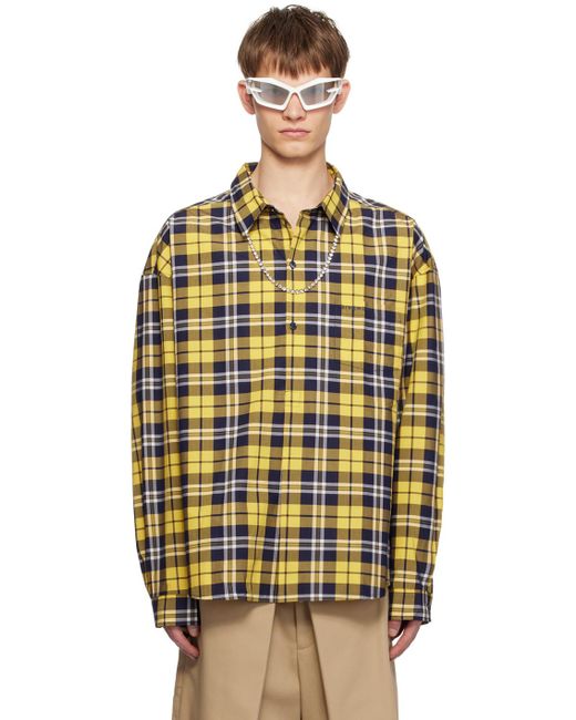 Givenchy Multicolor Check Shirt for men