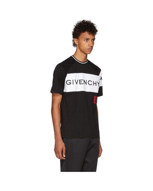 T-shirt 4G en coton Coton Givenchy pour homme en coloris Noir Homme T-shirts T-shirts Givenchy 