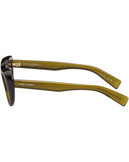 Saint Laurent Black Khaki Sl 859 Sunglasses