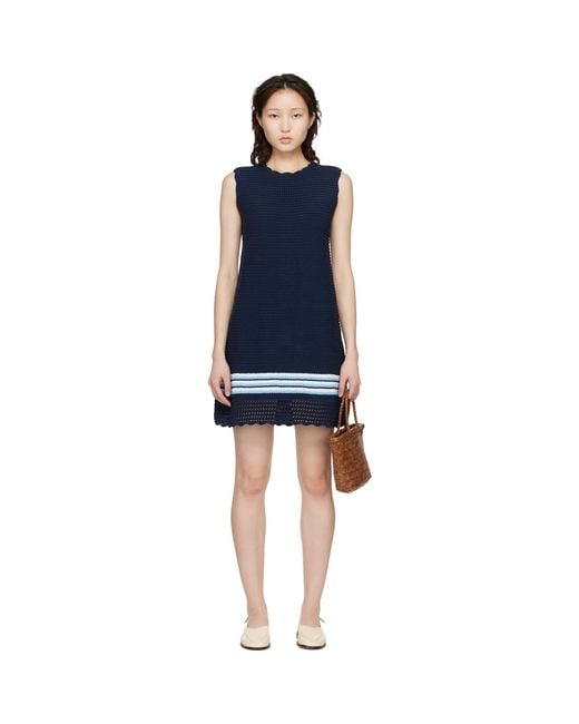 B.B. Wallace Black Reinhardt Minidress