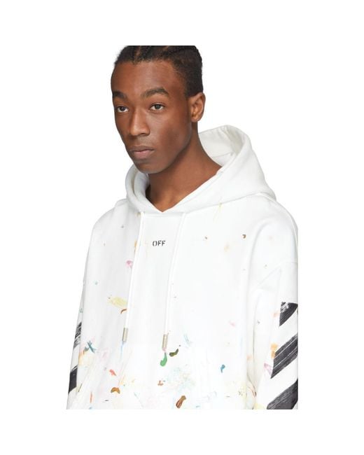 Off-White c/o Virgil Abloh Ssense Exclusive White Galaxy Brush