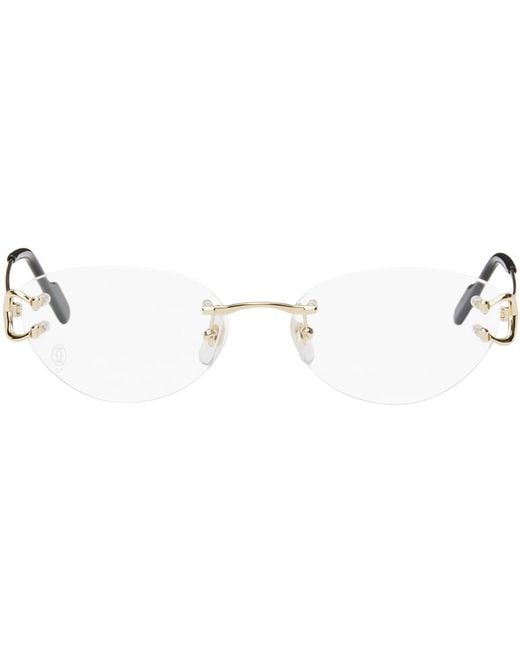 Cartier Black 'Signature C De Glasses