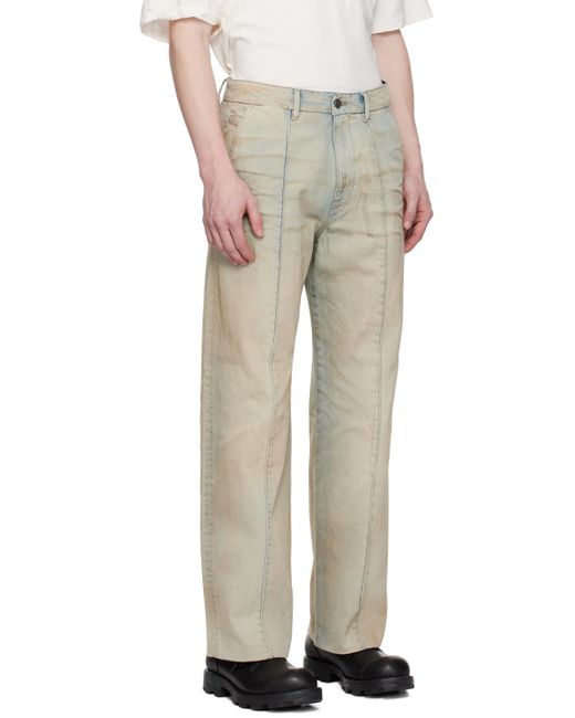 DIESEL Natural Blue D-chino-work-s Jeans for men