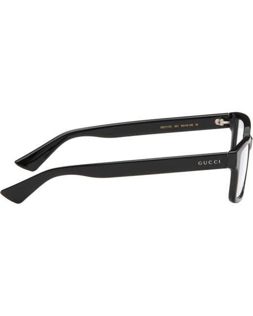 メンズ Gucci ブラック Minimal サングラス Black