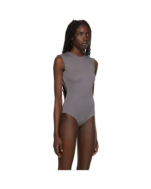 Paris Georgia Black Cut-Out Bodysuit