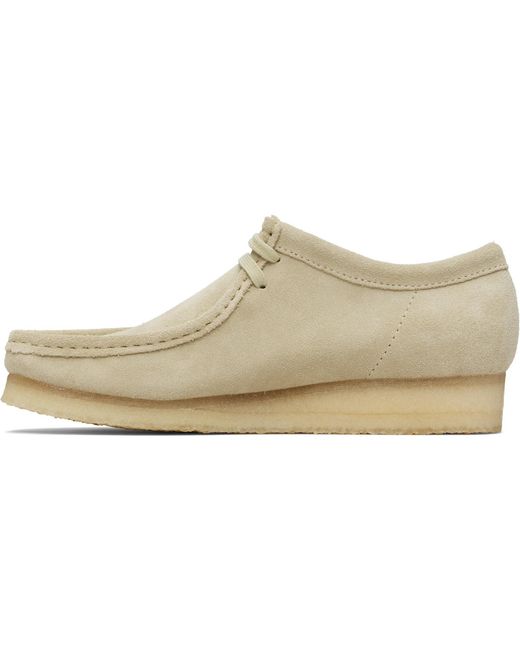 Clarks Black Wallabee Derbys for men