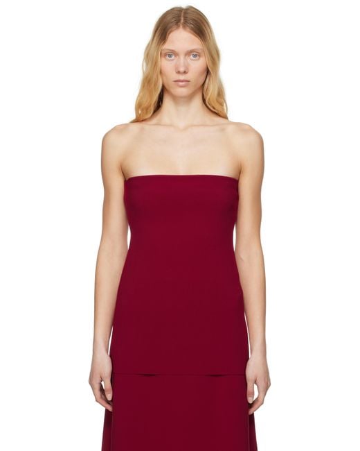 Birrot Red Lay2 Bandeau Tube Top