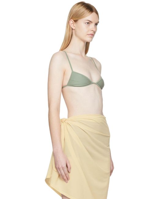 Sir. The Label Multicolor Green Rueben Balconette Bikini Top