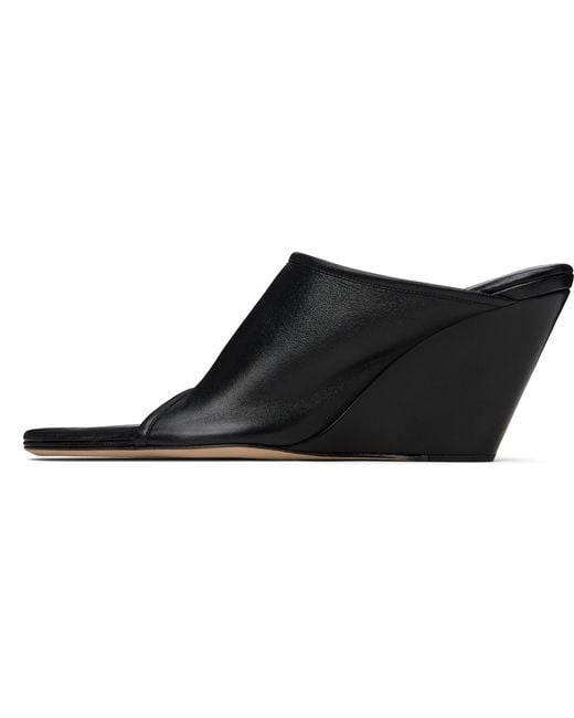 Christen Black 75Mm Stretch Mules