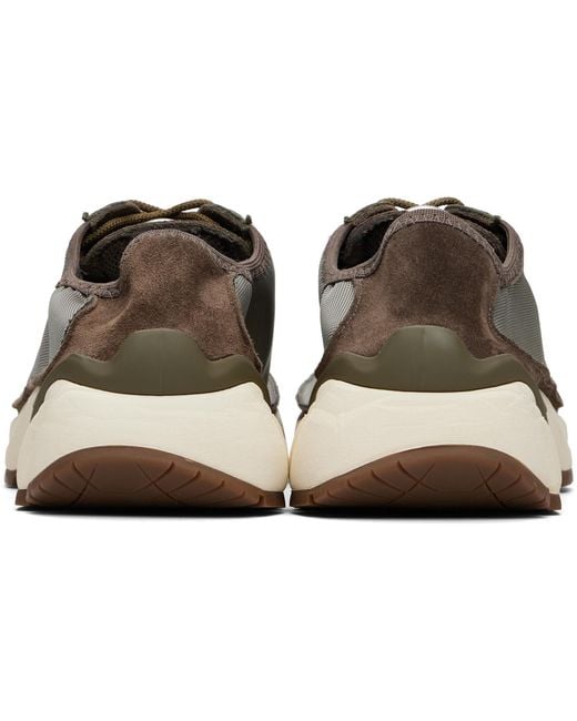 Our Legacy Black Khaki Klove Sneakers for men