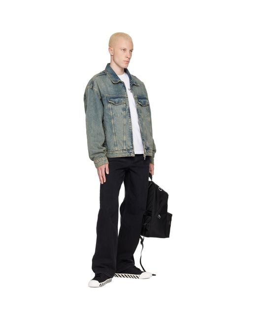 Off-White c/o Virgil Abloh Black Heritage Backpack for men
