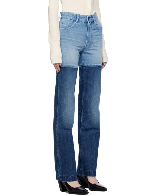 Peter Do Blue Combo Jeans