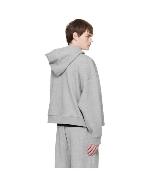 Entire studios Black Heavy Hoodie for men