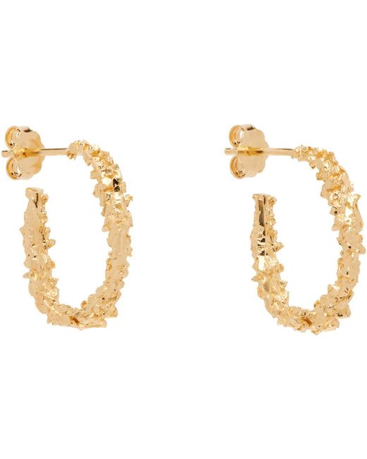 Veneda Carter Black Ssense Exclusive Vc003 Small Open Hoop Earrings for men