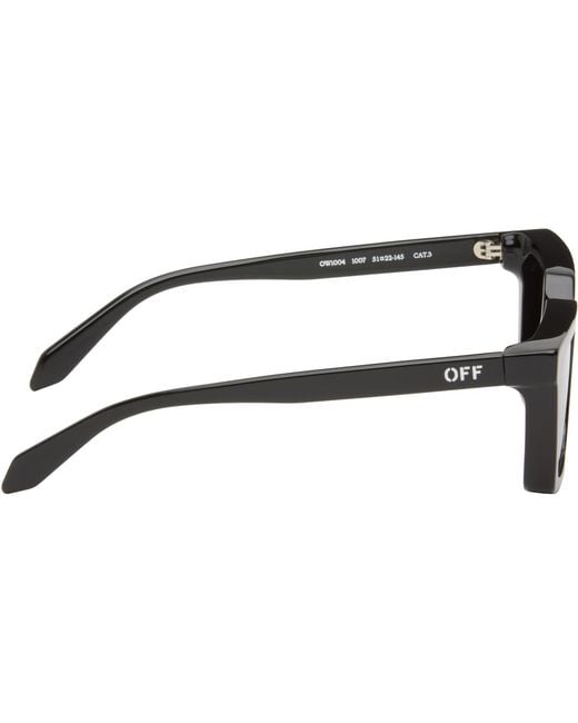 Off-White c/o Virgil Abloh Gray Reno Sunglasses for men