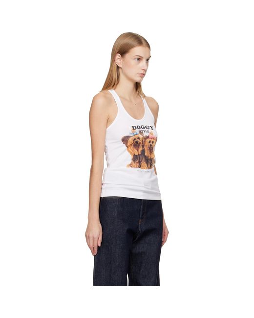 Stella McCartney Multicolor Jeff Koons Edition 'Doggy Style' Tank Top
