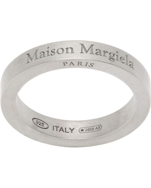 Bague Mince Arghentia Maison Margiela pour homme en coloris Metallic