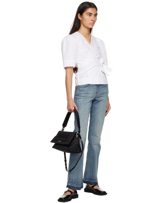 Ganni Black Medium Pillow Bag | Lyst Australia