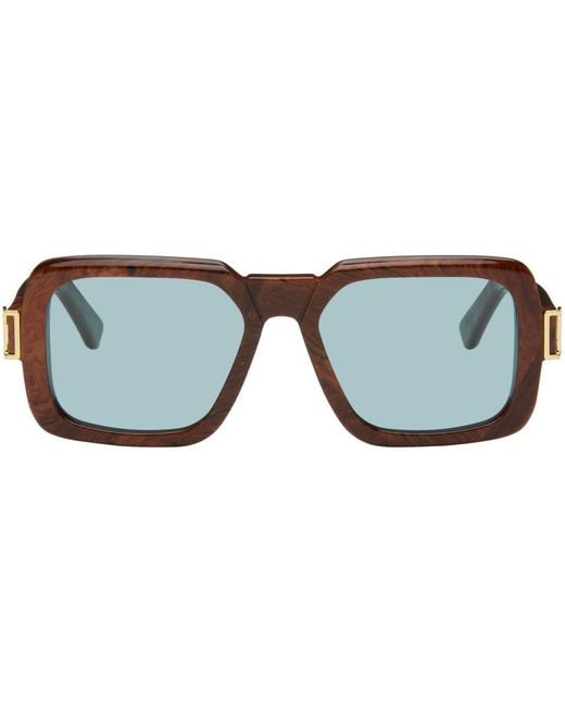 Marni Black Tortoiseshell Zamalek Sunglasses for men