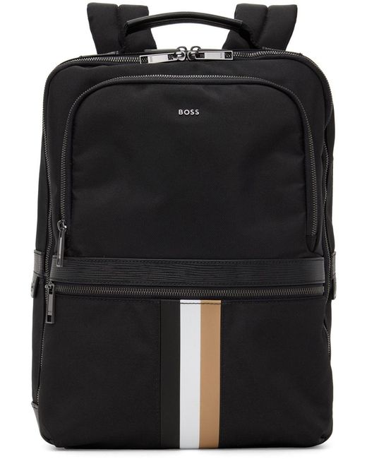 BOSS by HUGO BOSS Black First Class Backpack for Men Lyst