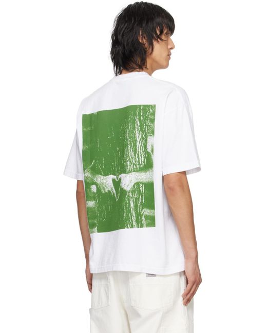 T-shirt 'save the humans' blanc ONLINE CERAMICS pour homme en coloris White