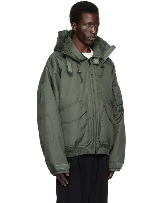 ALPHA INDUSTRIES×N.HOOLYWOOD MA-1 L 40 Black Alpha Industries Edition CWU-45P Jacket by N.Hoolywood