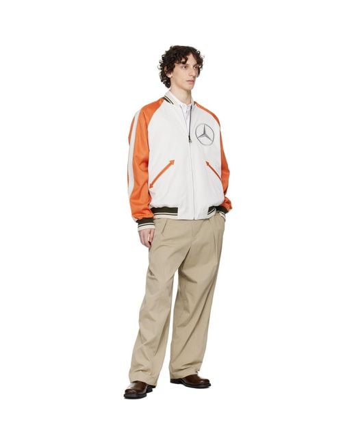 Moncler Genius White Mercedes-Benz By Nigo & Satet Reversible Jacket for men