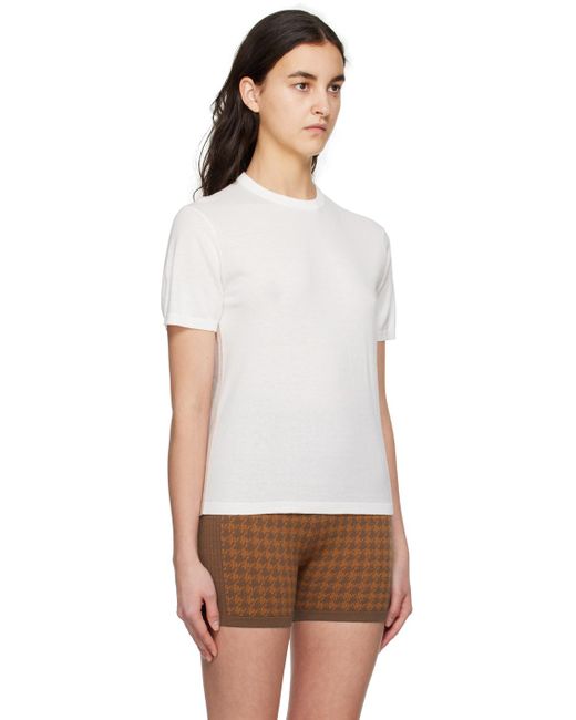 Nagnata White Off- Highlighter T-shirt