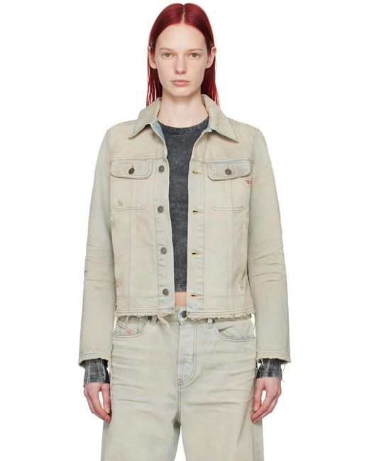 Blouson Bonny-S1 bleu et en denim DIESEL en coloris Natural