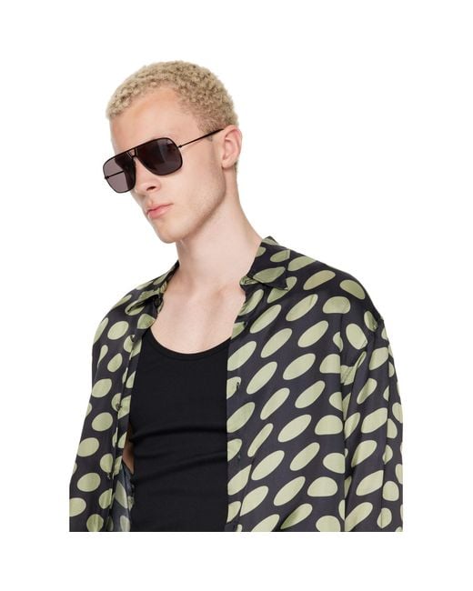 Tom Ford Gray Stavros Sunglasses for men
