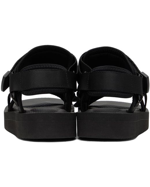 Suicoke Black Depa-v2 Sandals