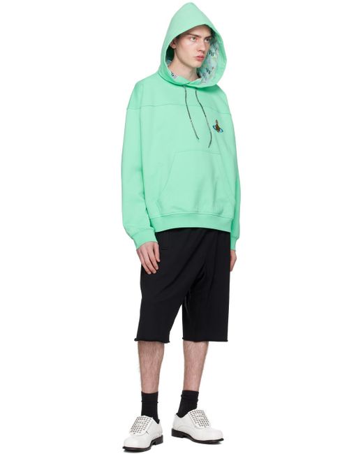 Pull à capuche fresh vert Vivienne Westwood pour homme en coloris Green
