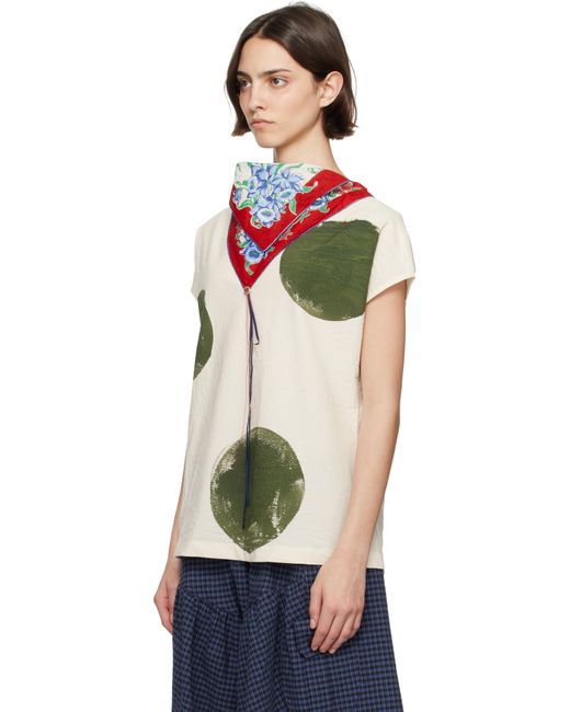 SC103 ベージュ Mirror トップス Multicolor
