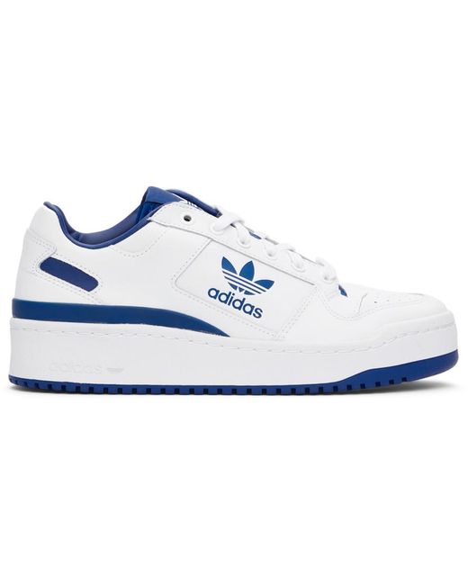 adidas Originals Leather Forum Bold Sneakers in Blue - Lyst