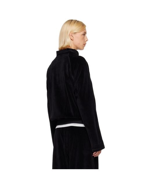 Baserange Black Ssense Exclusive Fold Turtleneck